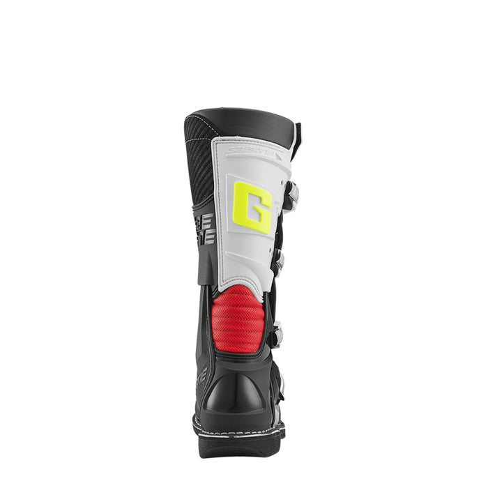 Gaerne GXJ Boot Black/White/Red Size Youth - 7