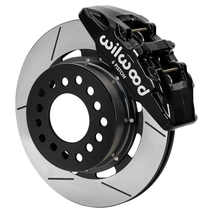 Wilwood Ford Mustang II Dynapro Front Brake Kit w/ 12.19in Slotted Rotor - Black