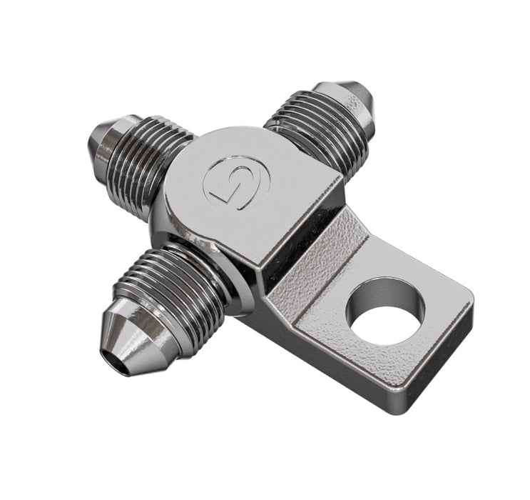 Goodridge T-Piece w/Locating Tab for AN3 Female Fittings