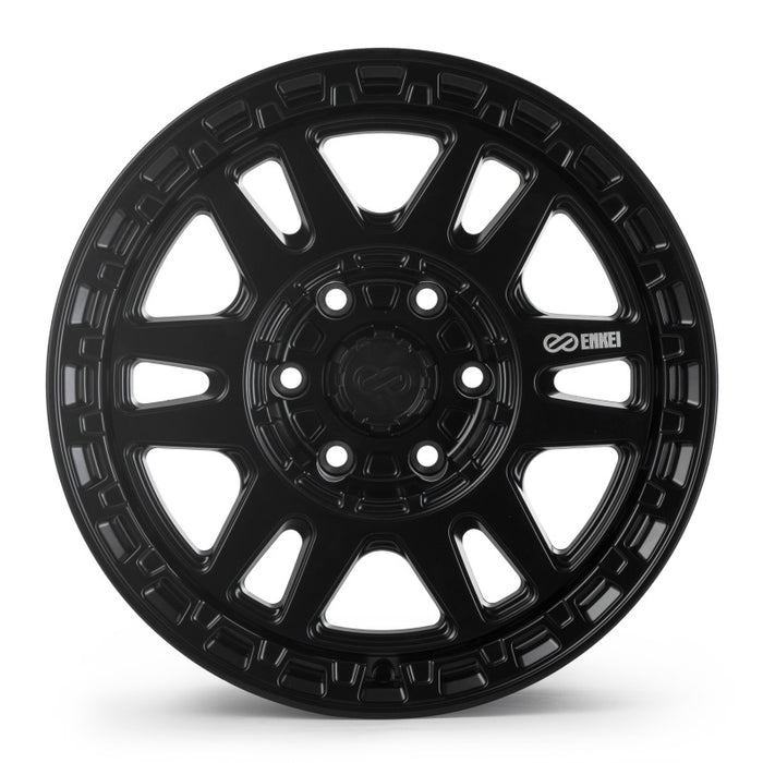 Enkei Trail-Tracker 17x8.5 / 6x139.7 BP / ET0 / 106.1mm Bore - Matte Black Wheel