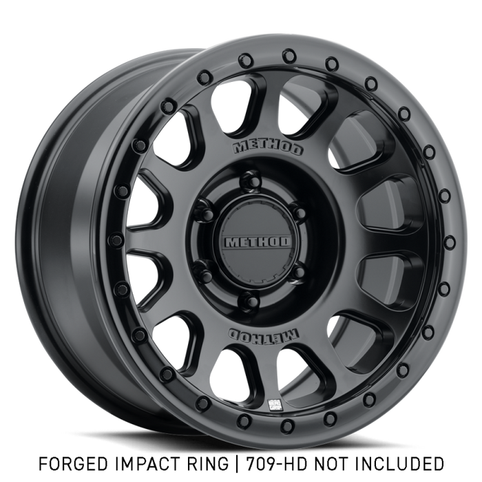 Method Beadlock Ring - 17in Forged - Style 1 - Gloss Black