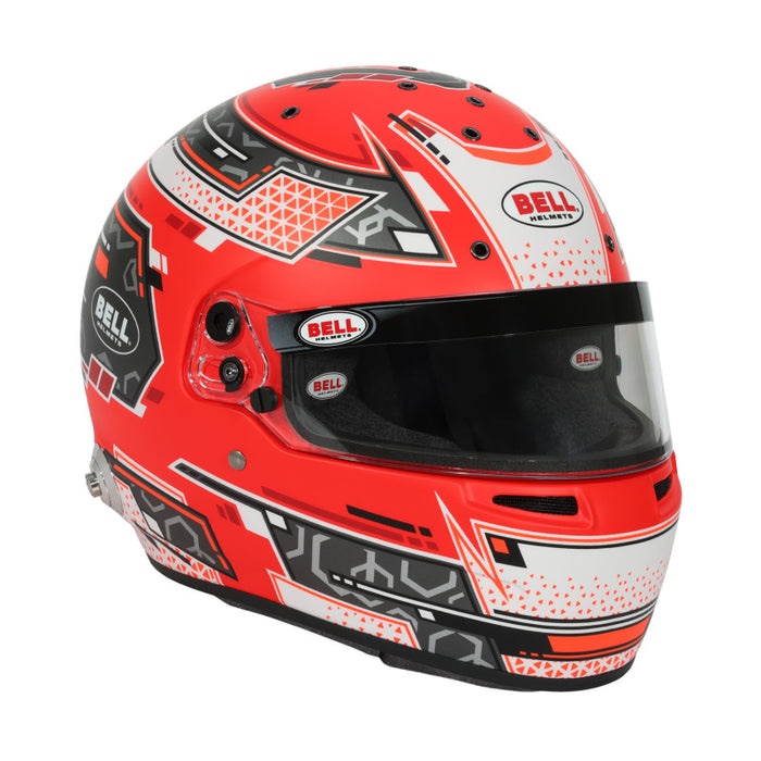 Bell Helmet Rs7 Stamina Anthracite/Red (Hans) 59(7 3/8) Fia8859-2024/Sa2025