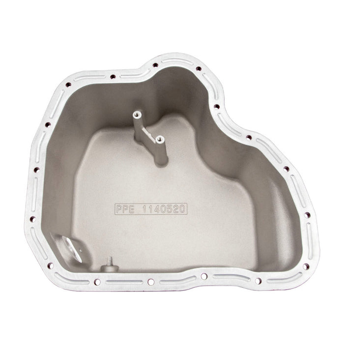 Wehrli 01-10 GM Duramax WCFab X PPE High Capacity Aluminum Oil Pan - Bronze Chrome