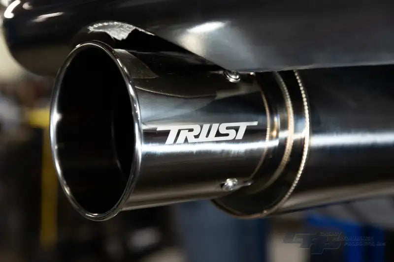 GReddy PE-TR Rolled Tip-Burnt-Ti L 190mm x 115mm