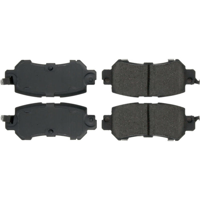 Posi-Quiet 09-10 Audi A4 / 10 Audi S4 Deluxe Plus Rear Brake Pads