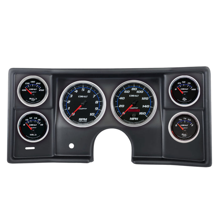 Autometer Cobalt Direct Fit Dash Kit 78-81 Malibu / El Camino / Montecarlo (2 x 5in. / 4 x 2-5/8in.)