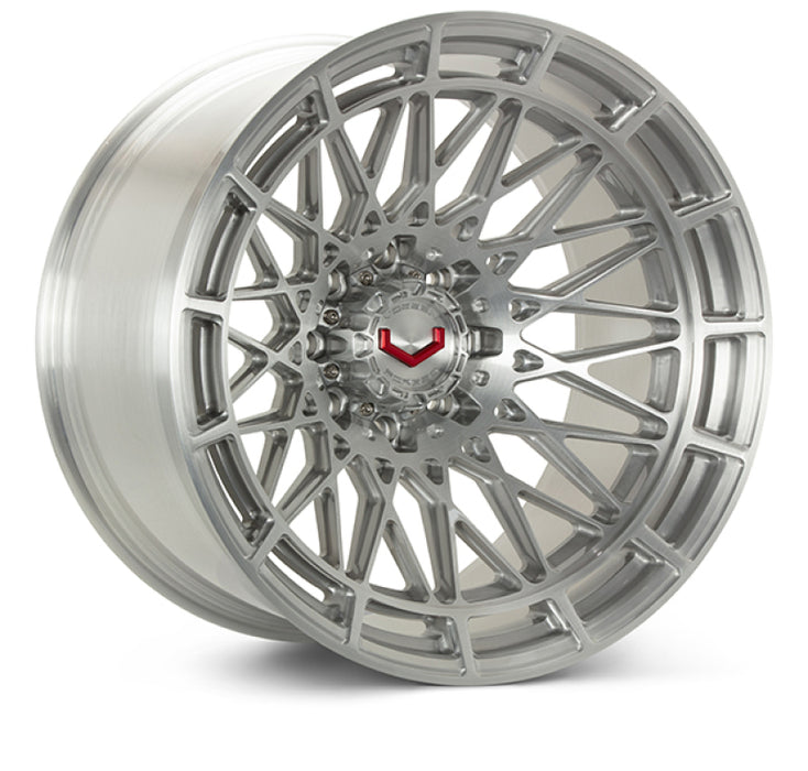 Vossen LCX-03 24x14 - 8x170 - ET75 - Mega Deep - 125.1 - Brushed Gloss Clear Wheel
