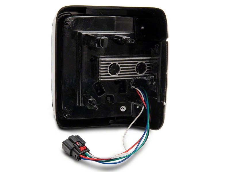 Raxiom 18-23 Jeep Wrangler JL Axial Series LED Tail Lights- Black Housing (Smoked Lens)