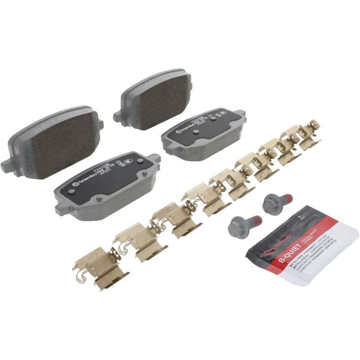 Brembo OE 20-22 Ford Explorer/20-22 Police Interceptor Utility PRIME Ceramic Brake Pad - Rear