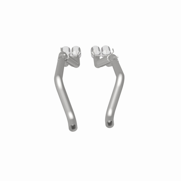 MagnaFlow 09-11 Chev Corvette V8 6.2L Comp Series Quad Center Rear Exit SS Cat-Back Perf Exhaust