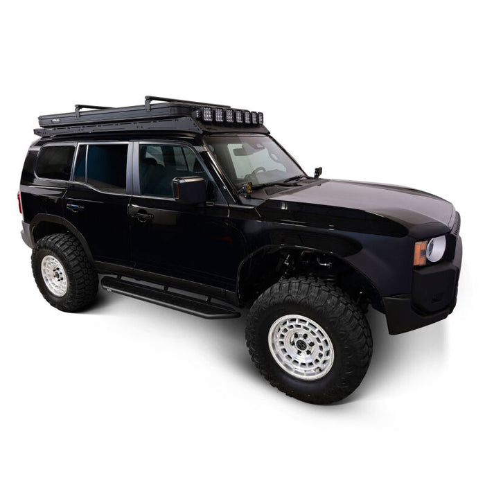 Westin 24-26 Toyota Land Cruiser Outlaw Running Boards Textured Black