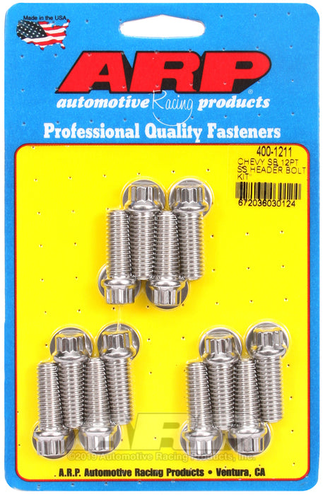 ARP SB Chevy SS 12pt Header Bolt Kit