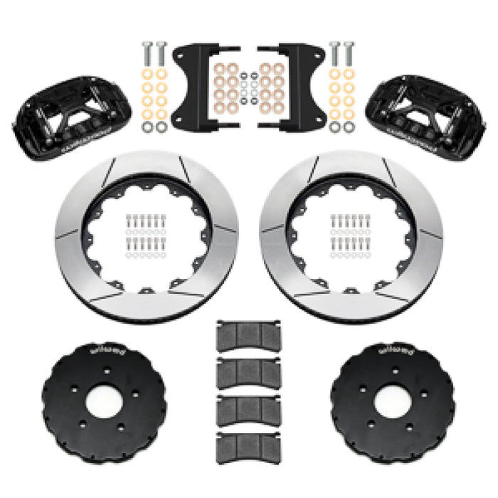 Wilwood 14-19 Chevrolet Corvette C7 Forged XRS6R Front BBK - 14.00 Rotor - Black