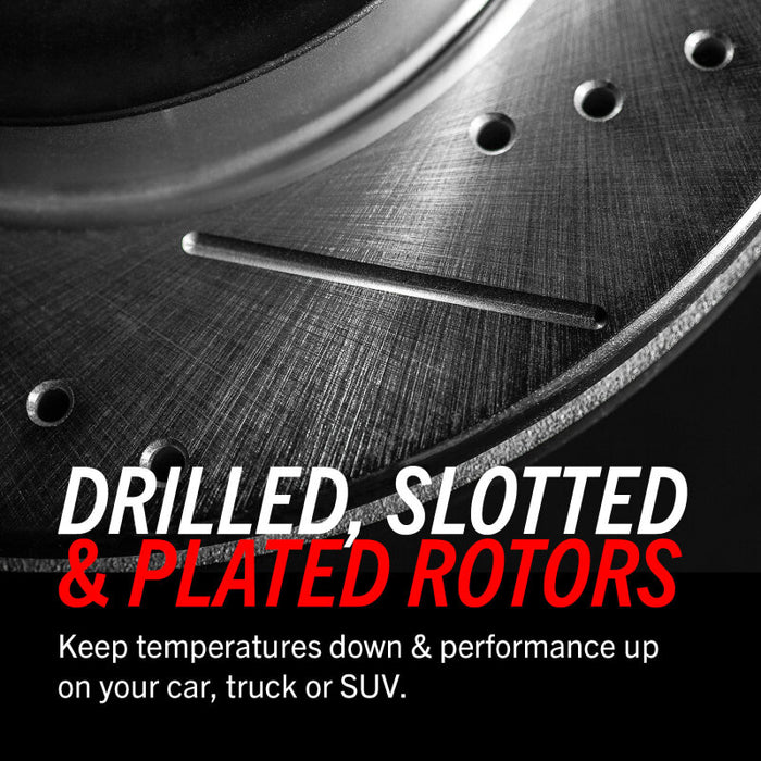 Power Stop 23-25 Lexus RC350 Rear Drilled & Slotted Rotor - Pair