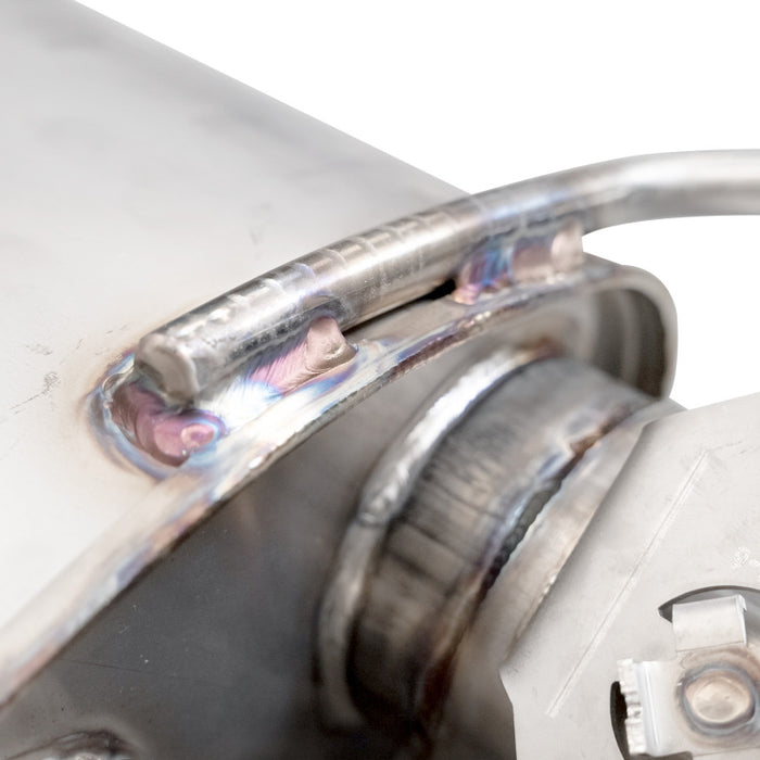 Stainless Works 2024 Mustang GT Catback Quad Tips Legend Sound H-Pipe Performance Connect Exhaust