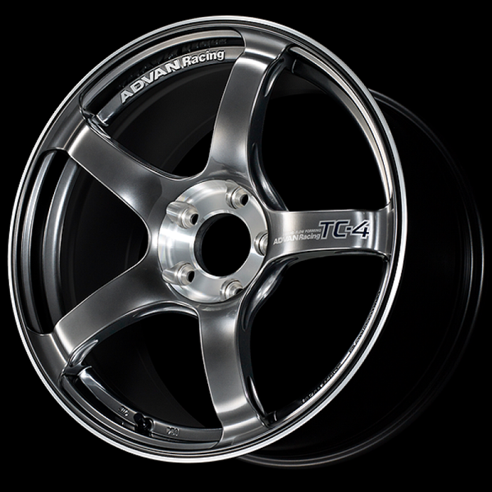 Advan TC-4 SE 16x5.5 / +45 Offset / 4x100 / 63mm Bore / Racing Hyper Black and Diamond Cut