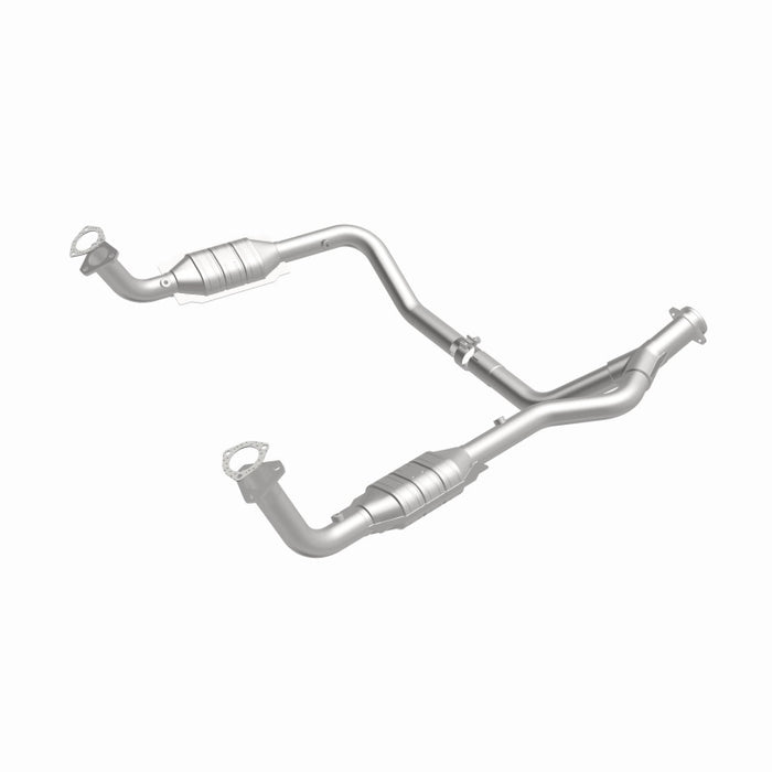 MagnaFlow DF Cat. Conv 95-99 Range Rover 4.0/4.6L GEMS Y-Pipe Assembly *NOT FOR SALE IN CALIFORNIA*