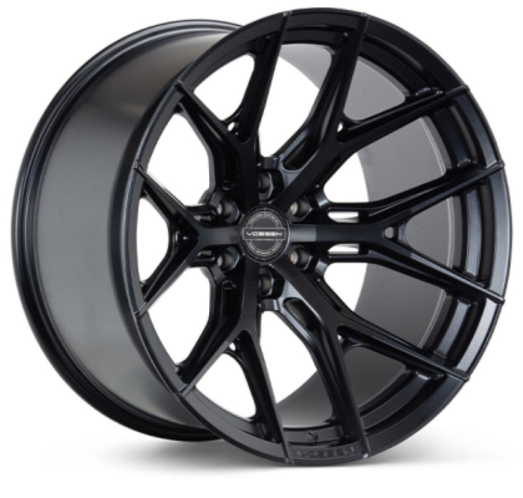 Vossen HF6-4 24X11 / 8X170 / ET0 / DEEP / 125.1 - Satin Black