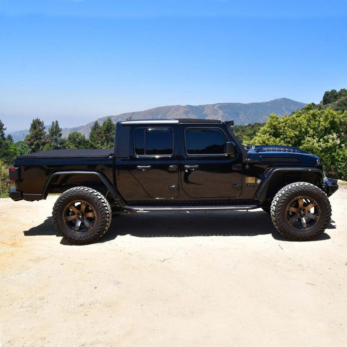 Westin 20-24 Jeep Gladiator Outlaw Running Board - Textured Black