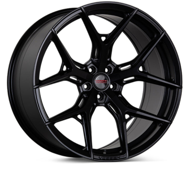 Vossen HF5 - 22x10.5 - ET32 - 5x114.3 - 70.6 - Deep - SB - Satin Black Wheel