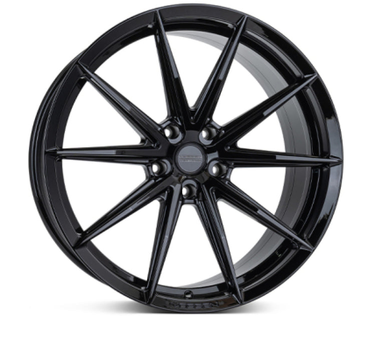 Vossen HFX-2 21x9 - 5x112 - ET25 - Flat Face - 66.5 - Gloss Black Wheel