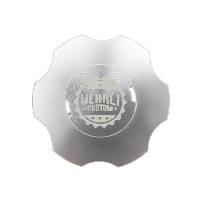 Wehrli 11-25 Ford Power Stroke 6.7L Billet Oil Fill Cap - Clear Anodized
