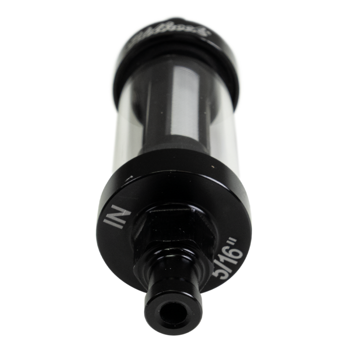 Edelbrock 5/16in i.d. Hose Clear View Fuel Filter