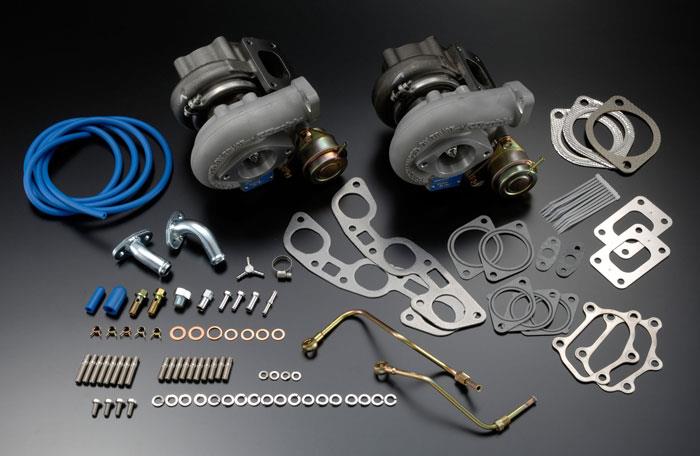 GReddy 89-94 Nissan Skyline GT-R Twin GReddy/MHi T517Z 8cm2 Upgrade Kit w/ Hardware