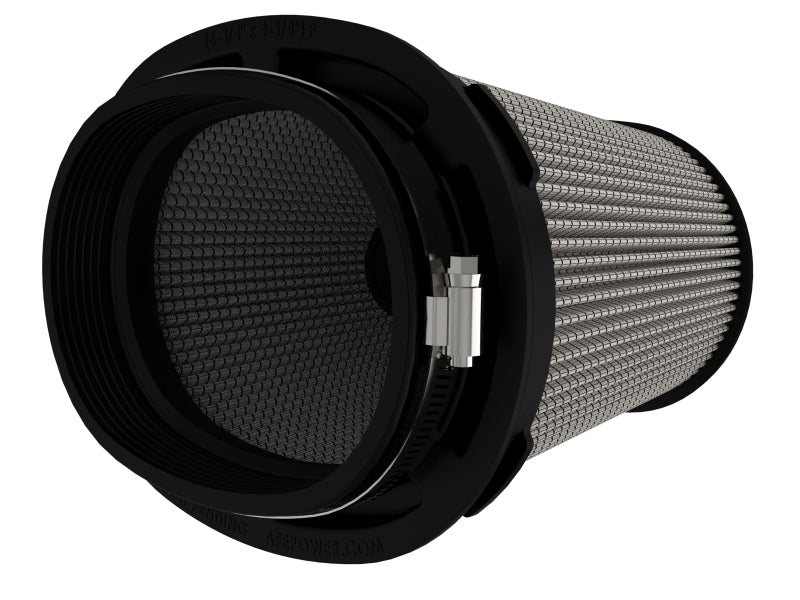 aFe Momentum Intake Rplcmnt Air Filter (6-3/4x4-3/4)IN F x (8-1/4x6-1/4)IN B x (7-1/4x5)IN T x 7IN H