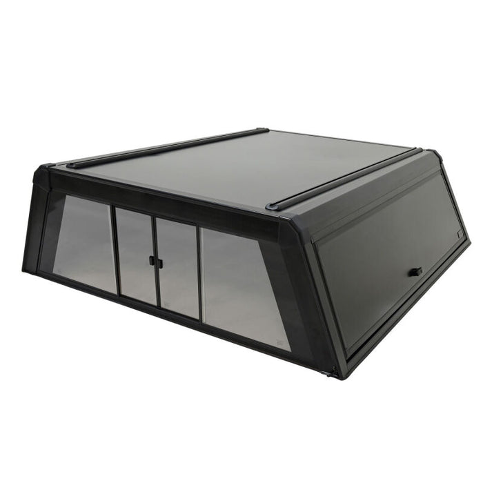 Westin EXP Truck Cap w/Sld Glass COMPLETE KIT Box AS+BS (23-25 Ford F-250/350 CC 6.8ft Bed) - Black