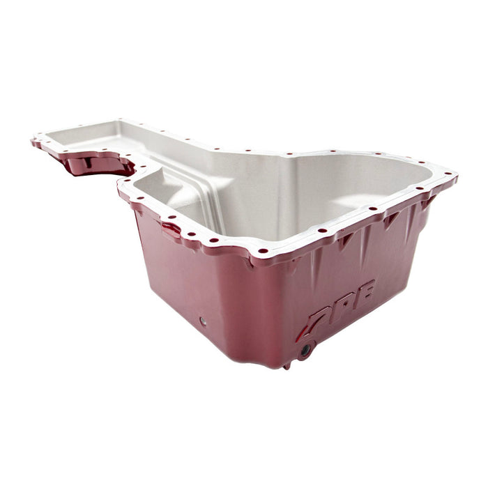 Wehrli 17-19 GM Duramax WCFab X PPE High Capacity Aluminum Oil Pan - WCFab Grey