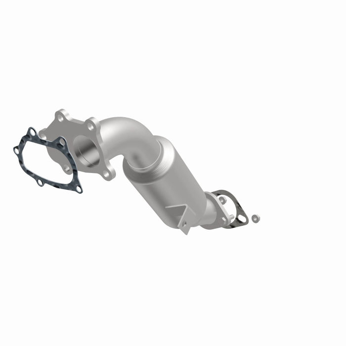 MagnaFlow Direct Fit Catalytic Converter 08-09 Subaru STi front OEM