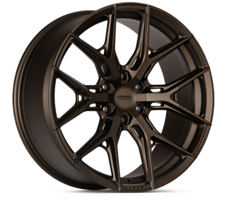 Vossen HF6-4 17x9 - 6x139.7 - ET0 - Super Deep Face - 106.1 - Terra Bronze Wheel