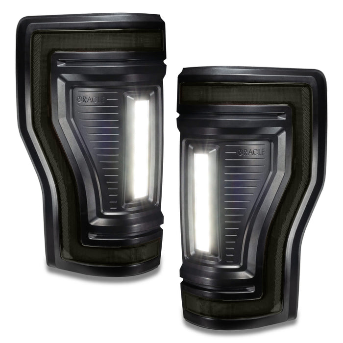 Oracle Lighting 17-22 Ford F-250/350 (Black Series) Flush Mount LED Tail Lights