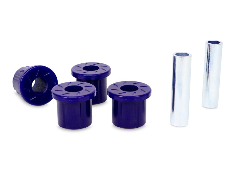 SuperPro 2015+ Ford F-150 Rear Leaf Spring Shackle Bushing Kit