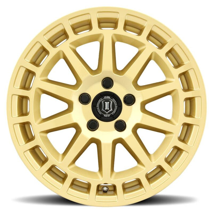 ICON Journey 17x8 / 5x108 / 38 mm / 6in BS Gloss Gold Wheel