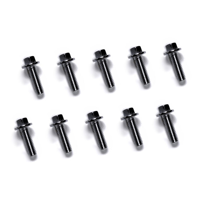Kooks GM Gen V Stainless Header Bolt Kit Qty 10 - M8 - 1.25 x 25mm Bolts