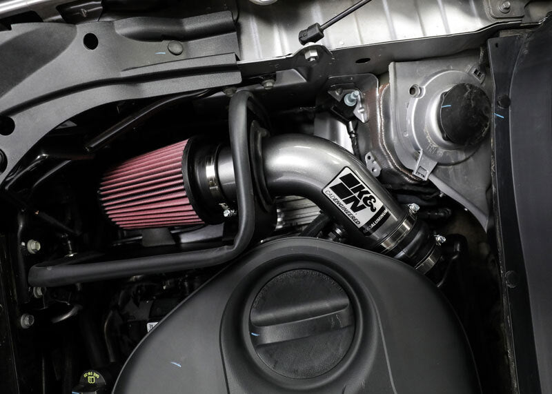 K&N Perf. Intake Kit Jeep Cherokee V6 3.2L F/I 19-22 High Flow CAI