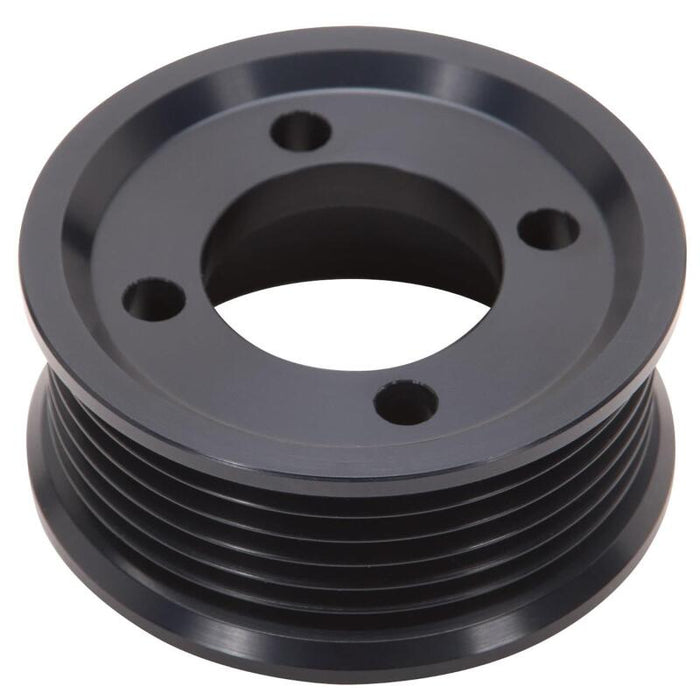 Edelbrock Pulley Supercharger Enforcer 8 Rib 3.5In Black