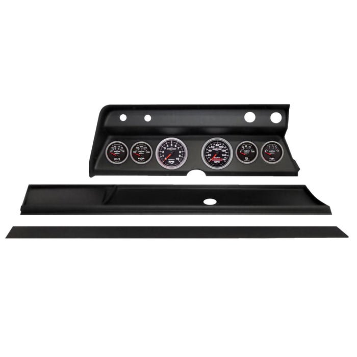 Autometer Sport-Comp II Direct Fit Dash Kit 1967 Chevy Chevelle (2 x 3-3/8in. / 4 x 2-1/16in.)