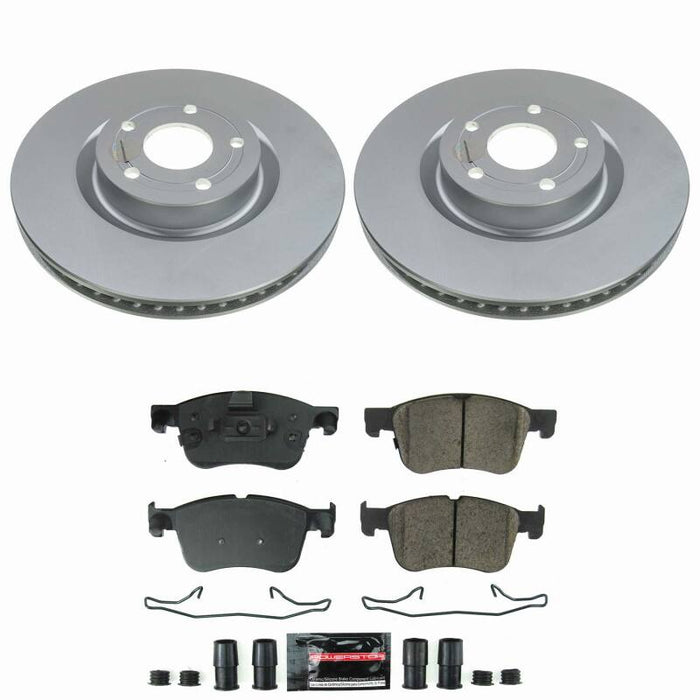 Power Stop 21-26 Ford Bronco Sport Front Z23 Coated Brake Kit