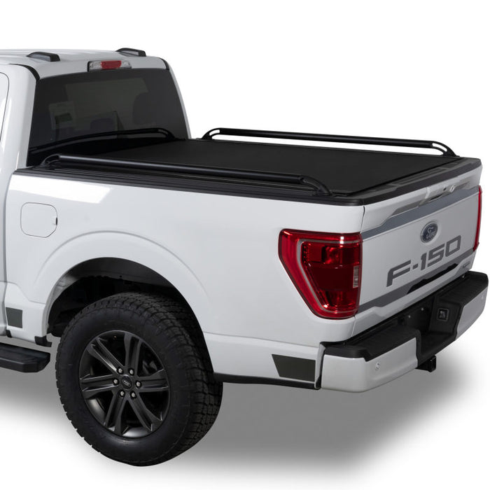 Putco 07-20 Toyota Tundra - 5.5ft Bed Locker Side Rails - Black Powder Coated