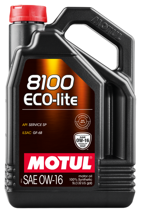 Motul 5L Synthetic Engine Oil 8100 X-Clean 0W16