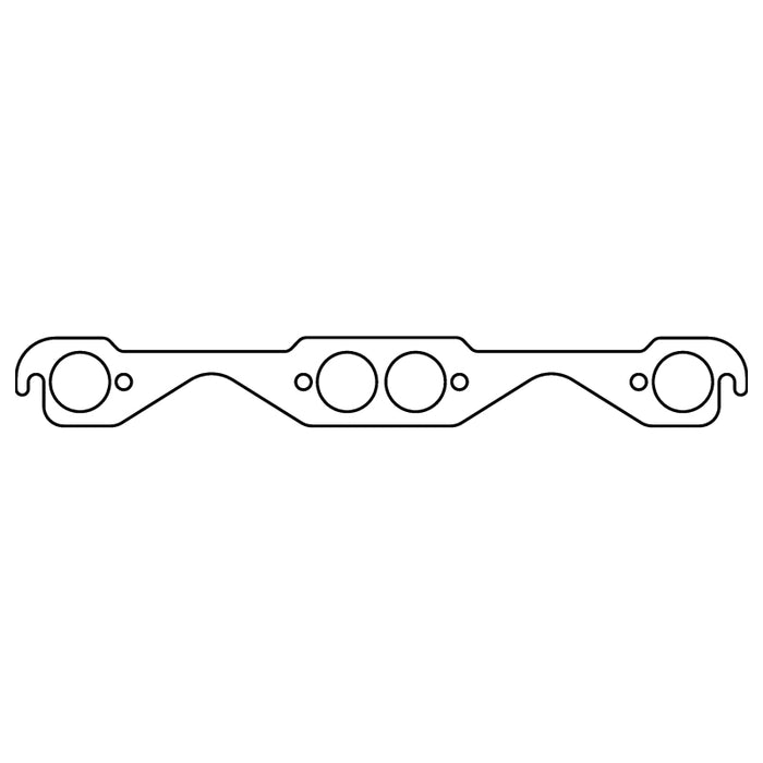 Cometic Chevy Gen-I Small Block V8 .043in Copper Exhaust Manifold Gasket Set - 1.500in Round Port