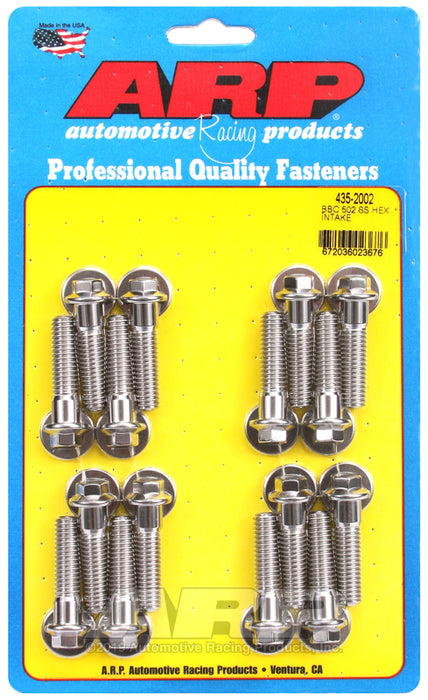 ARP BB Chevy 502 SS Hex Intake Manifold Bolt Kit