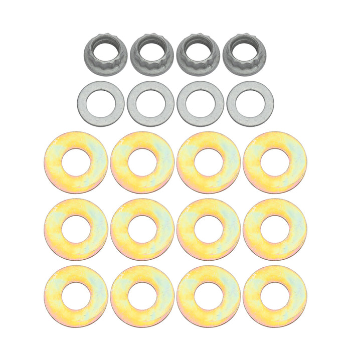 Wilwood bolt kit 7/16-20 nut washer shims aero radial bracket