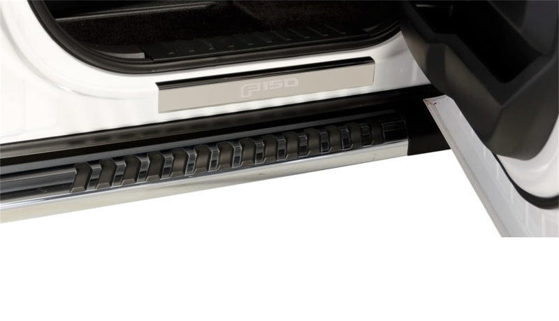 Putco 15-20 Ford F-150 - SuperCrew w/ F-150 Etching - 4pcs SS Door Sills