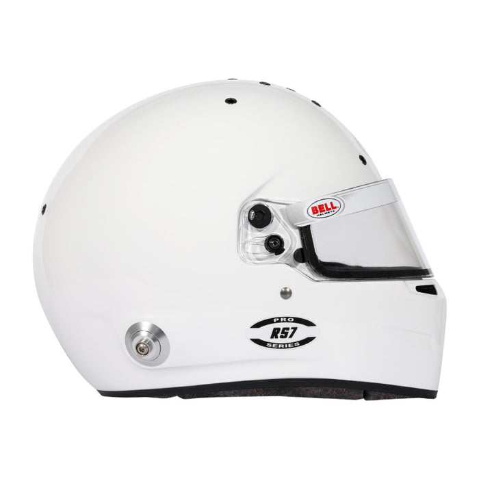 Bell Helmet Rs7 White (Hans) 57(7 1/8) Fia8859-2024/Sa2025