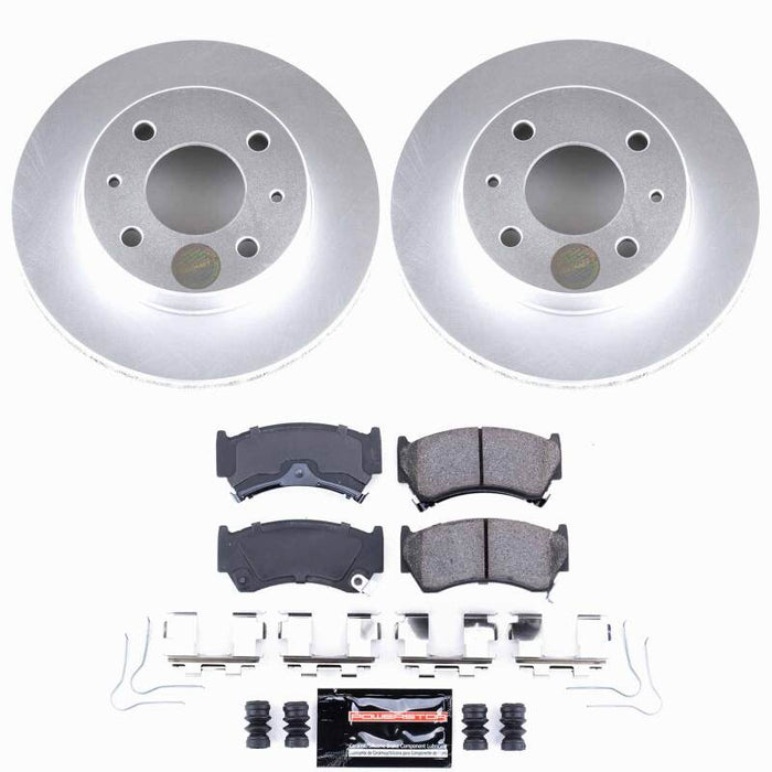 Power Stop 95-98 Nissan 200SX Front Z23 Coated Brake Kit