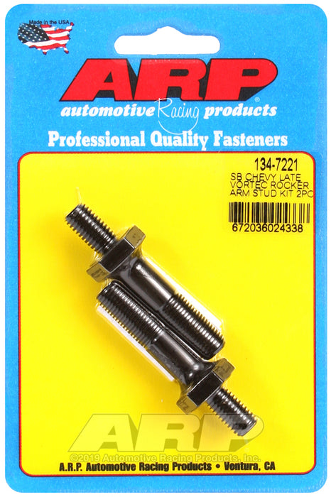 ARP SB Chevrolet Late Model Vortec Rocker Arm Stud Kit (2pcs)